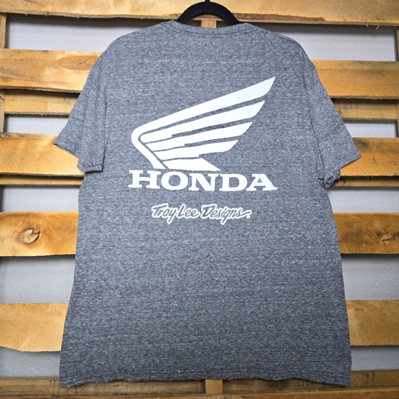 TLD Honda t-shirt Size:L Color:Gray - Picture 3 of 4